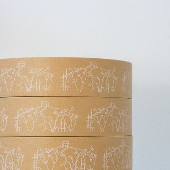 Paper Packing Tape With Rame Head Design, 3 of 6