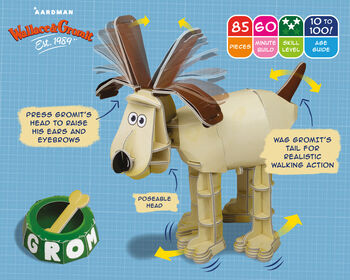 Build Your Own Wallace And Gromit, Gromit, 5 of 12