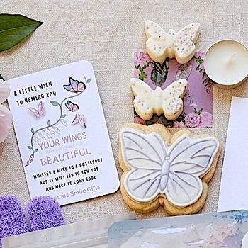 Lavender Butterfly Hug In A Box Spa Pamper Hamper, 4 of 12