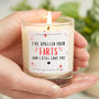 Funny Smelled Farts Valentines Candle Gift, thumbnail 1 of 8