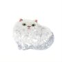 White Cat Claw Clip, thumbnail 1 of 2