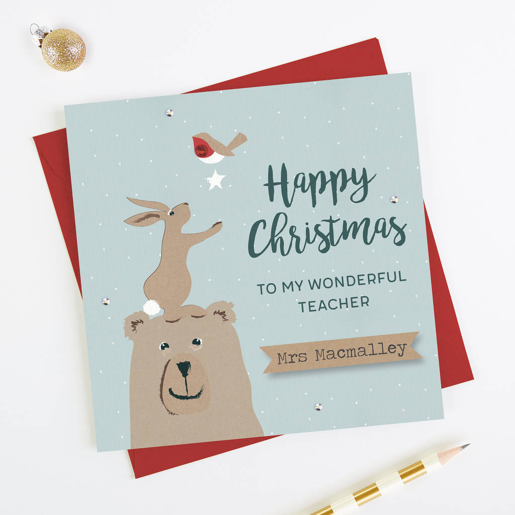 personalised-teacher-christmas-card-by-loom-weddings