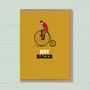 'Cycling' Funny Card For Men, thumbnail 3 of 4