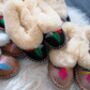 Lucky Dip Sheepskin Moccasins Slippers, thumbnail 7 of 9