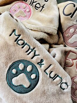 Personalised Dog Blanket, 2 of 11