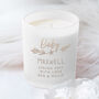 Personalised Baby Shower Engraved Scented Candle, thumbnail 1 of 5