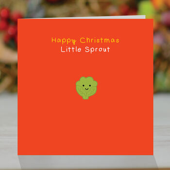 Little Sprout, Babies Christmas Card, 2 of 5