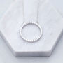 Pave Eternity Necklace, thumbnail 2 of 4