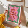 That Girl Since Personalised Birth Year Birthday Print, thumbnail 1 of 12