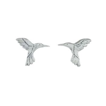 Hummingbird Stud Earrings, 4 of 5