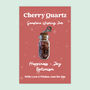 Cherry Quartz Gemstone Wishing Jar Joy Gift, thumbnail 1 of 3