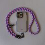 Pink Blue Phone Strap Universal Crossbody Rope Lanyard, thumbnail 1 of 4