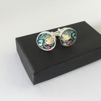 Liberty Cufflinks , Handcrafted Chirstmas Gift For Men, 3 of 10