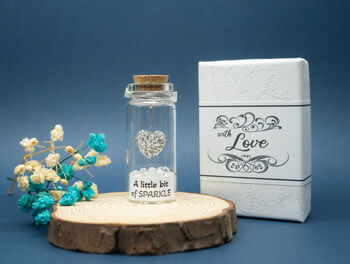 Personalised A Little Bit Of Sparkle Tiny Keepsake Gift, 2 of 3