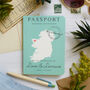 Location Map Passport Wedding Invitation, thumbnail 9 of 12