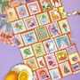 Christmas Big Stamps Tea Towel, thumbnail 4 of 5