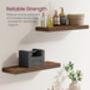 Set Of Four Floating Wall Shelves, thumbnail 4 of 6