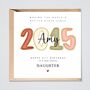 Personalised 11th Birthday Card 2015 Daughter Niece Granddaughter, thumbnail 1 of 2