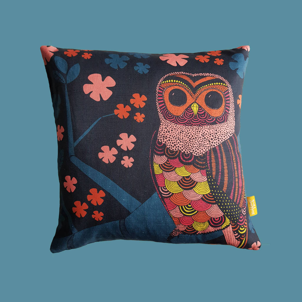 owl shaped cushion