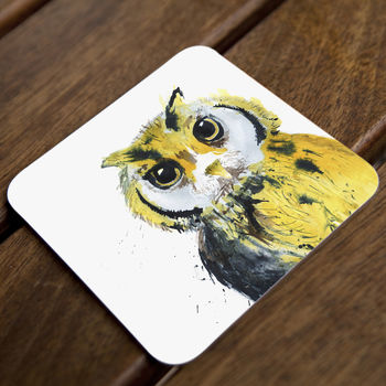 Inky Feathered Friends Collection Coasters, 6 of 11