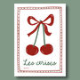Les Cerises, Cherries Print, thumbnail 3 of 6