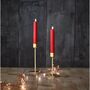 LED Chandelier Candles In Red | Set Of Two, thumbnail 1 of 2