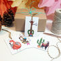 'Festive Fiesta' Christmas Gift Tags, thumbnail 3 of 4