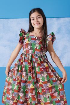 Fairy Town Dress With Hair Clip Accessory, 2 of 7