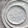 White Flecked Ceramic Side Plate, thumbnail 1 of 2