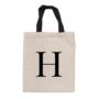 Monogrammed Linen Tote Bag, thumbnail 4 of 4