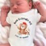 Born To Create Art Baby Bodysuit, thumbnail 1 of 5
