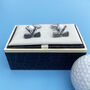 Golf Club And Ball Cufflinks, thumbnail 2 of 3