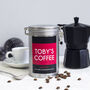 Personalised 50th Birthday Coffee Gift In Tin, thumbnail 3 of 6