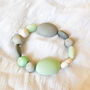 Pebble Resin Bead Stretch Bracelet, thumbnail 2 of 2