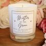 Mother Of The Groom Personalised Candle Gift Set, thumbnail 4 of 8