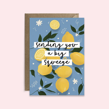 Sending You A Big Squeeze Greetings Card, 2 of 5