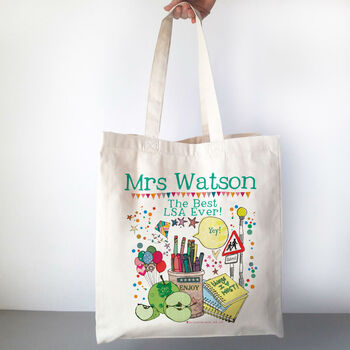 Personalised Best Learning Support Assistant Bag, 3 of 4