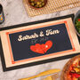 Personalised Couples Bar Runner Gift For Him And Her, thumbnail 1 of 3
