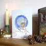 Barn Owl And Full Moon Christmas Card, thumbnail 2 of 7