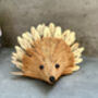 Set Three Handmade Hedgehog Ornaments Coconut, thumbnail 8 of 12