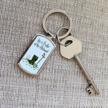 Life Is Better In The Garden Keyring, 4 of 8