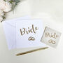 Bride And Groom Coasters, thumbnail 2 of 8