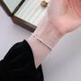 Zendaya White Silver Galaxy Stars Charm Gift Bracelet, thumbnail 1 of 6
