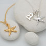 Starfish Necklace, Sterling Silver Or Gold Plated, thumbnail 5 of 10