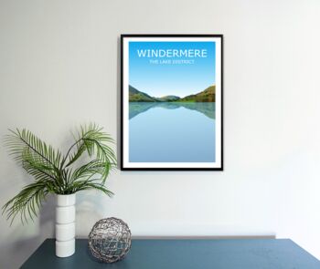 Lake District Set Of Three Art Prints, 3 of 4