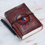 Handcrafted Medium Semi Precious Stone Leather Journal, thumbnail 4 of 11