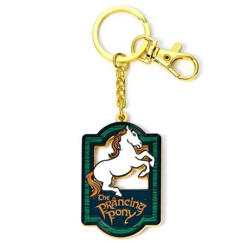 The Lord Of The Rings Prancing Pony Pub Sign Keyring, 2 of 3