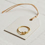 Gold Love Knot Ring, thumbnail 3 of 7