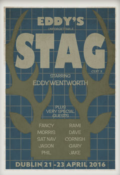Personalised Stag Wedding Print, 2 of 4