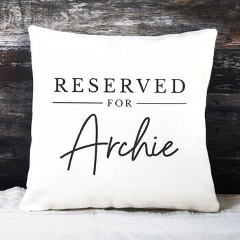 Personalised Pet Cushion – Custom Dog Or Cat Pillow With Name, 2 of 4